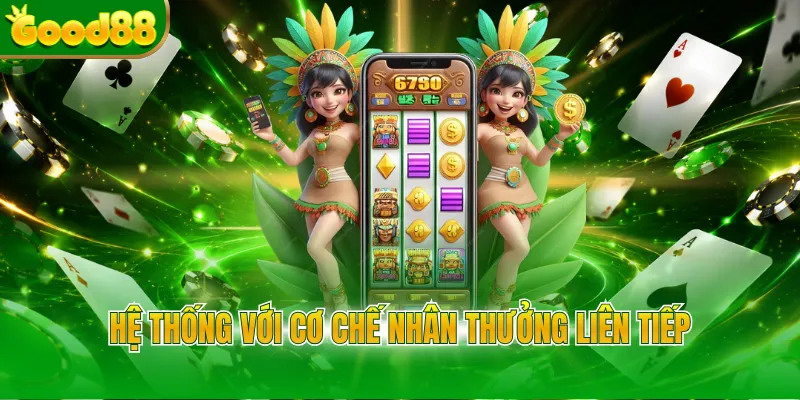 Hệ thống với cơ chế nhân thưởng liên tiếp