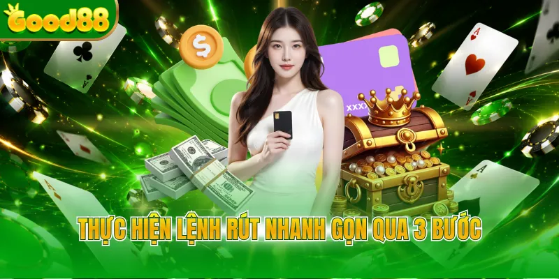 Thực hiện lệnh rút nhanh gọn qua 3 bước