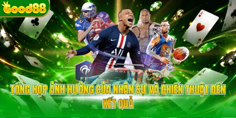 Tổng hợp ảnh hưởng của nhân sự và chiến thuật đến kết quả